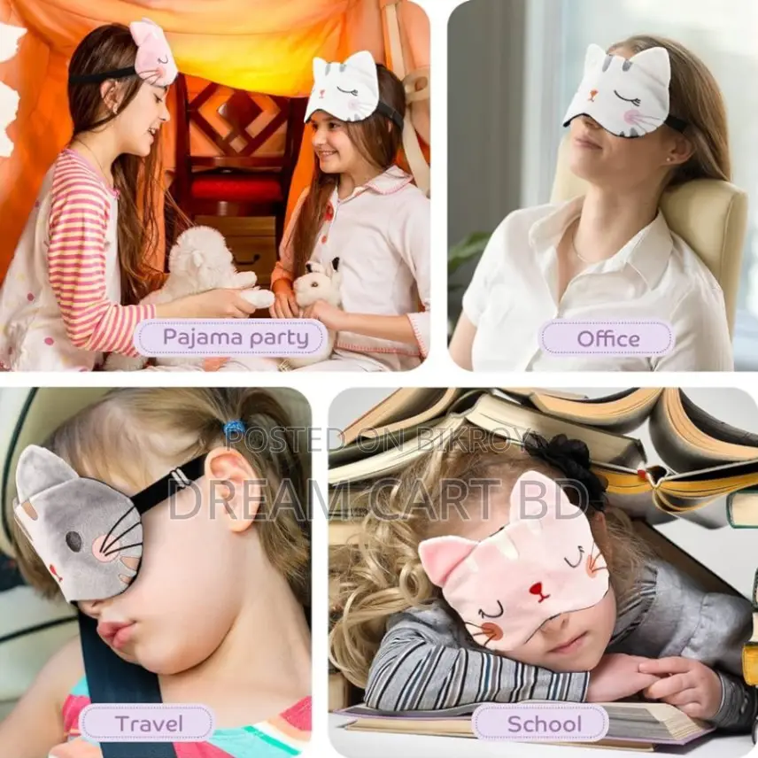 Eye Sleeping Mask With Gel Pad for Hot & Cold Therapy