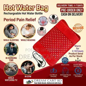 Rechargeable Electric Hot Water Bag Heating Pad