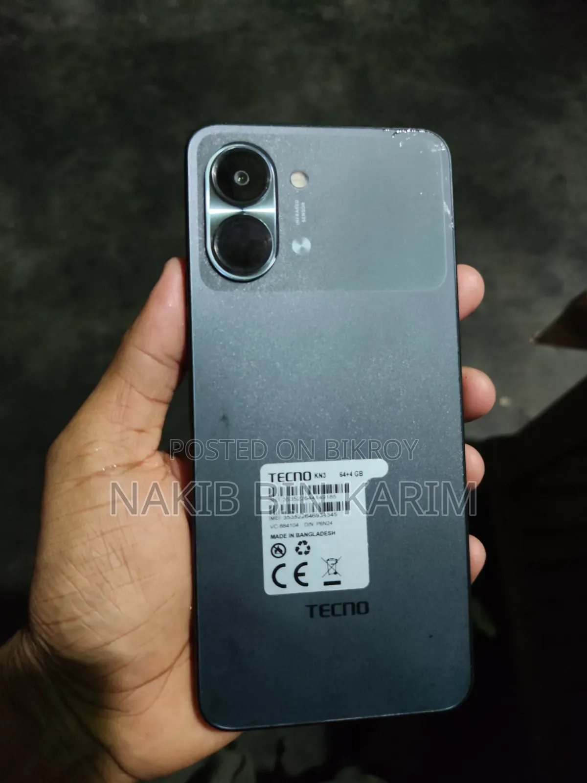 Tecno Spark Go 64 GB Black