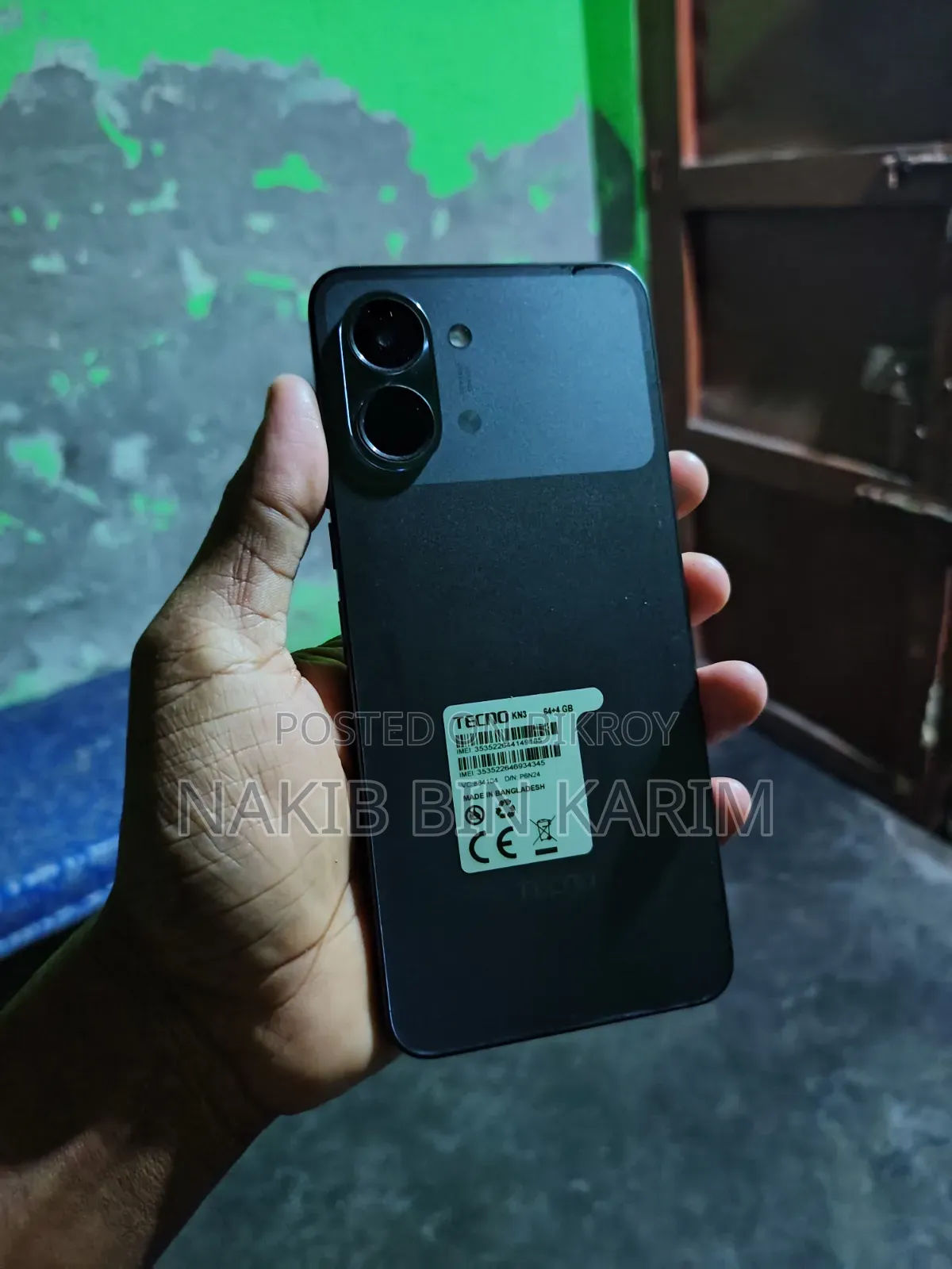 Tecno Spark Go 64 GB Black