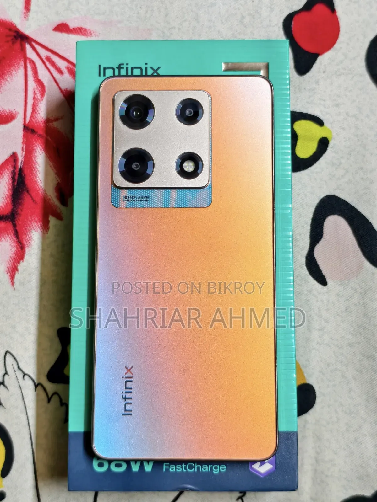 ইনফিনিক্স নোট ৩০ প্রো ২৫৬ জিবি রোজ গোল্ড