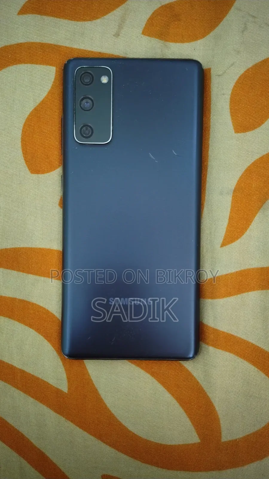 স্যামসাং গ্যালাক্সি এস২০ এফই ১২৮ জিবি ব্ল্যাক