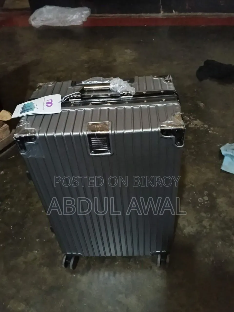 Luggage for sale.