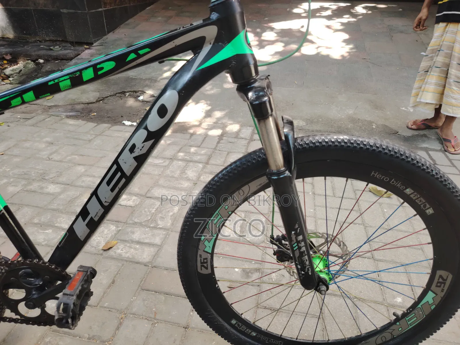 হিরো নন গিয়ার ফ্রেশ সাইকেল