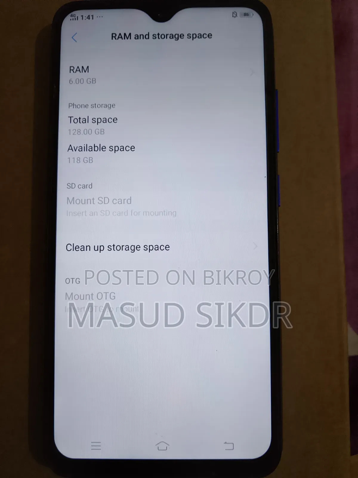 Vivo Y95 ১২৮ জিবি