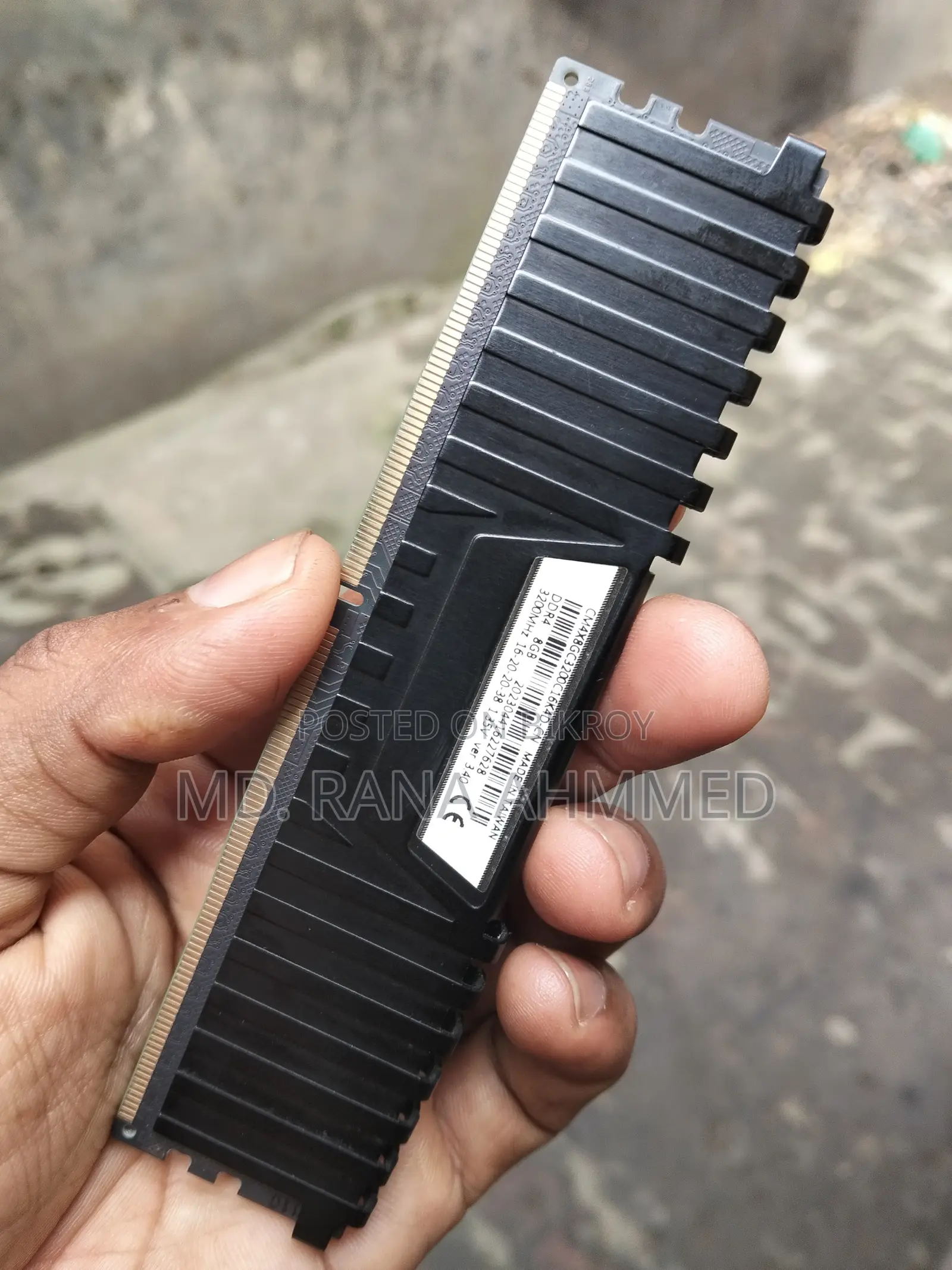 Corsair Vengeance LPX 8GB 3200MHz DDR4 ডেস্কটপ র‍্যাম