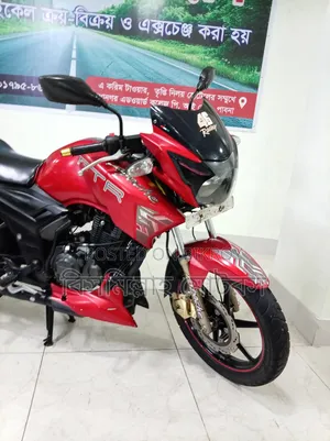 টিভিএস এপাছি আরটিআর ১৬০ টুভি ২০১৯ লাল
