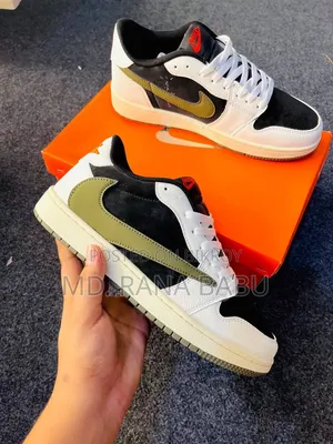 Travis Scott X Air Jordan 1 Retro Low OG "Olive"