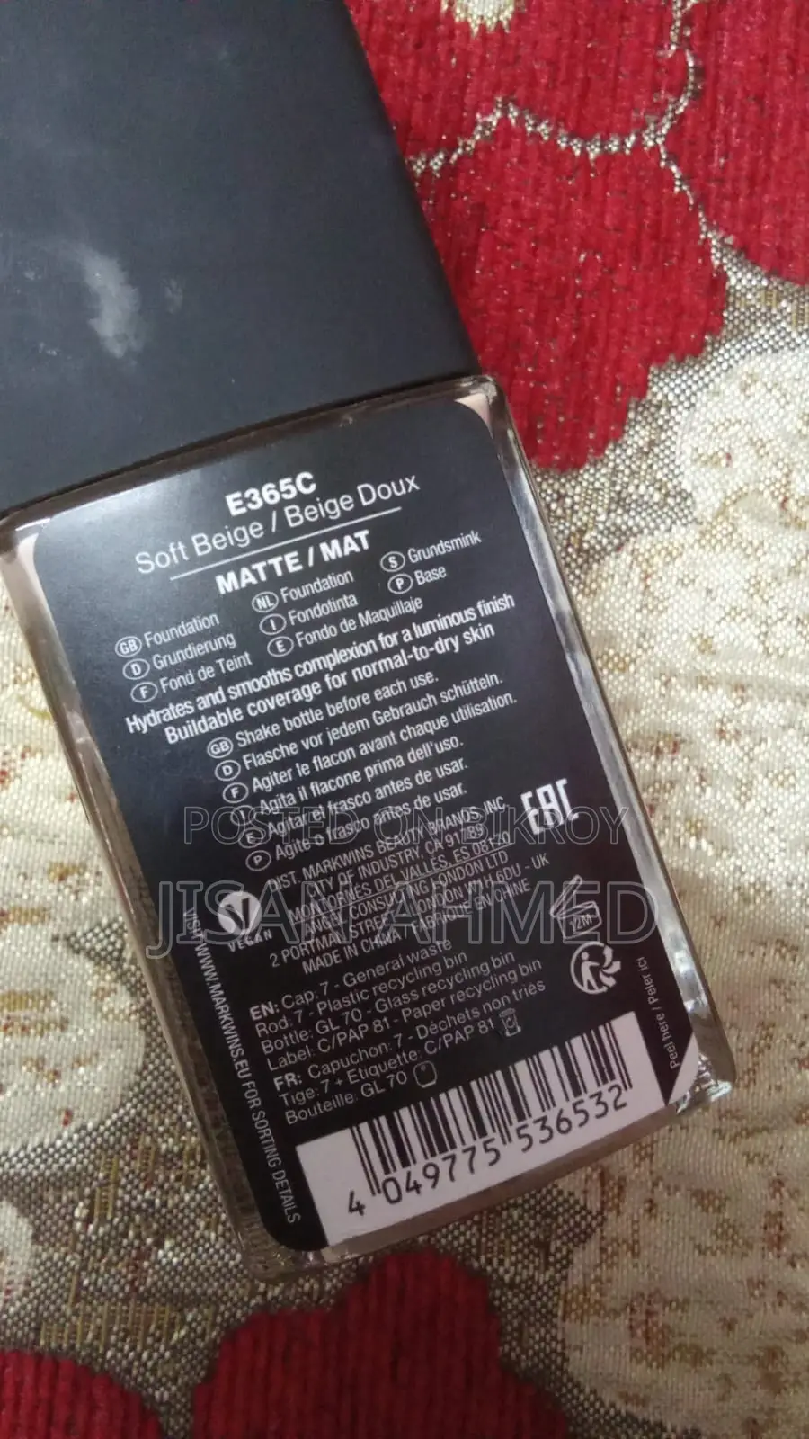 Selling My Foundation in Soft Beige and SHEGLAM Concealer