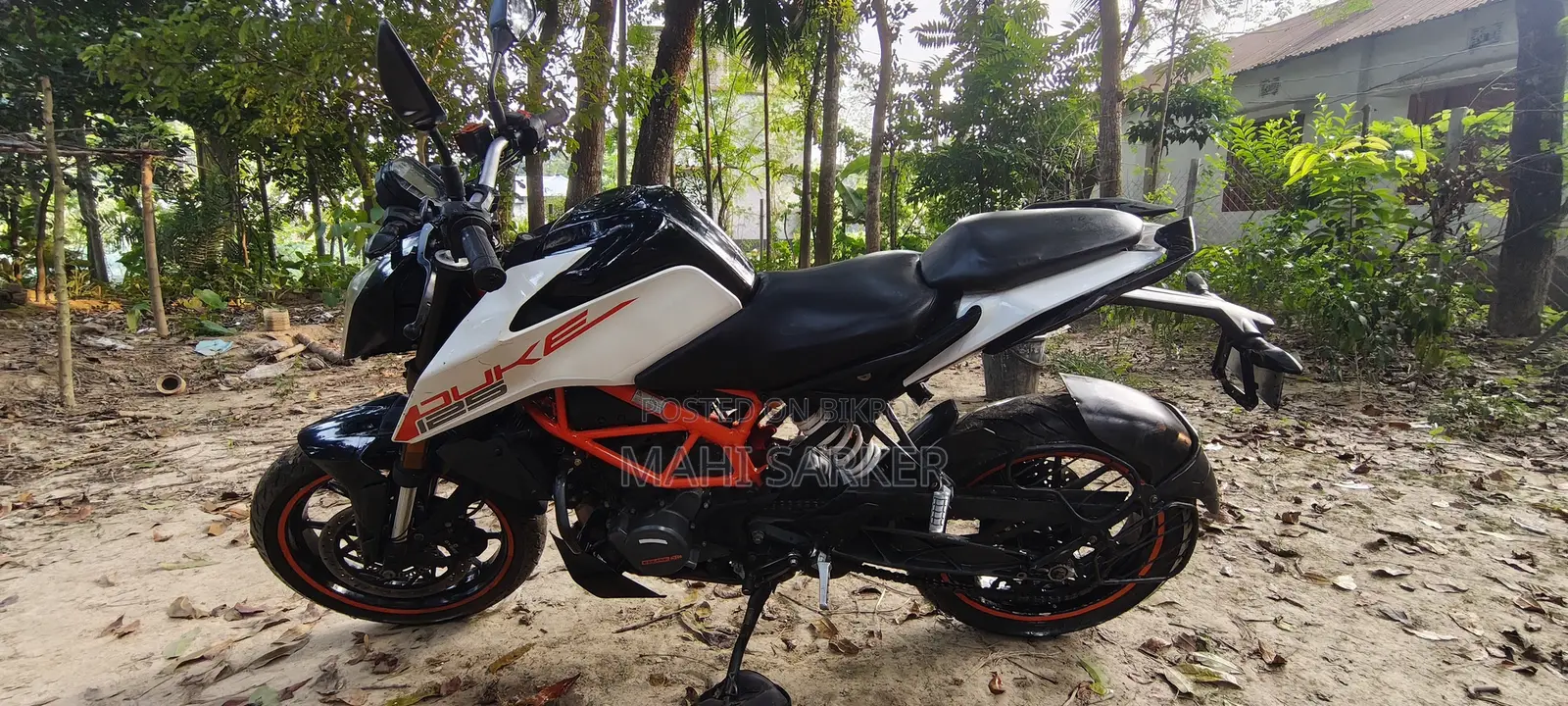 KTM Duke 125 2024 White