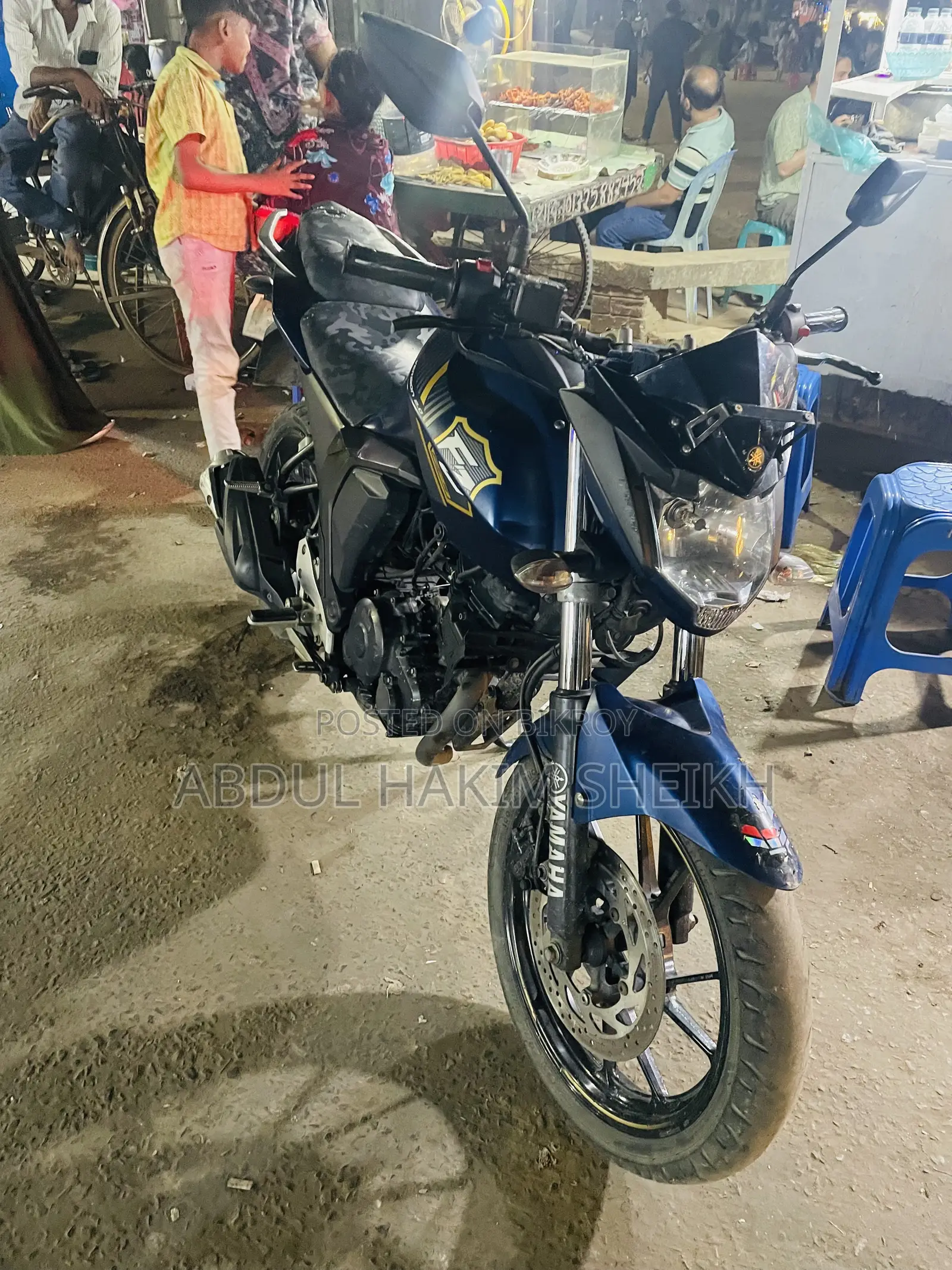 Yamaha FZS V2 2021 Blue
