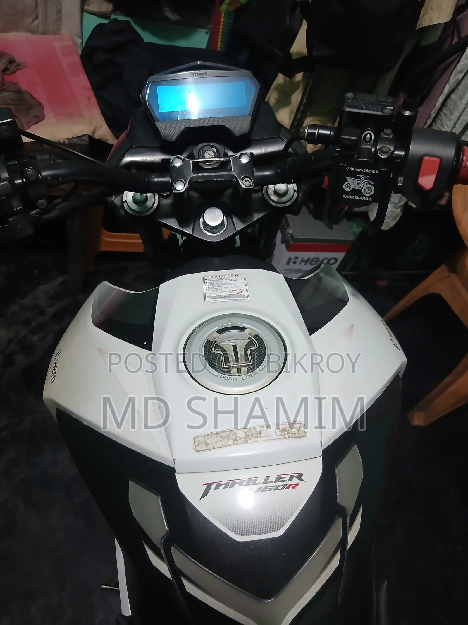 Hero Thriller 160R 2021 White