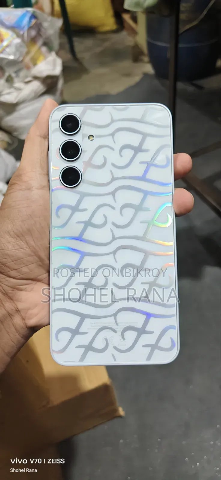 স্যামসাং গ্যালাক্সি এ৩৫ ১২৮ জিবি ব্লু