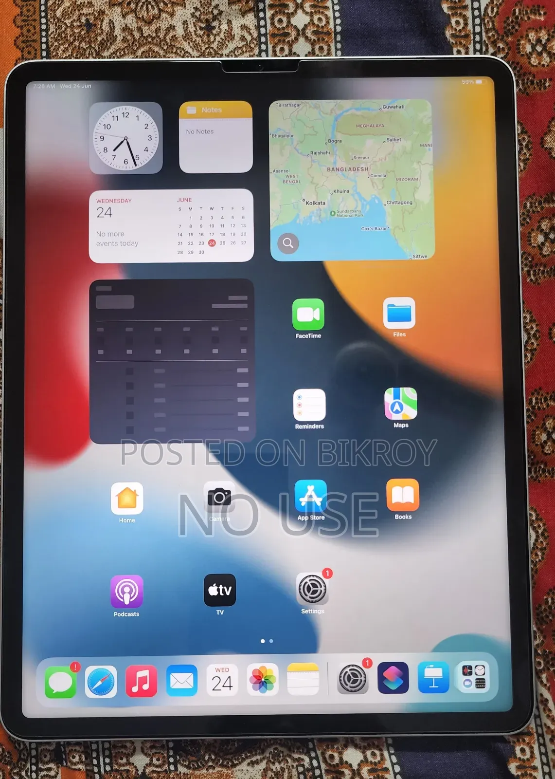 Apple iPad Pro 12.9 (2021) 128 GB Gray