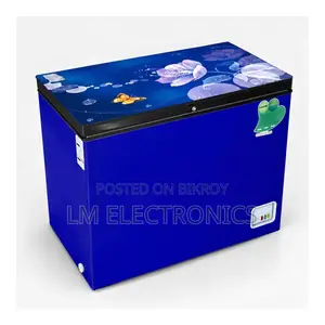 Vision Glass Door Chest Freezer RE-150L Blue