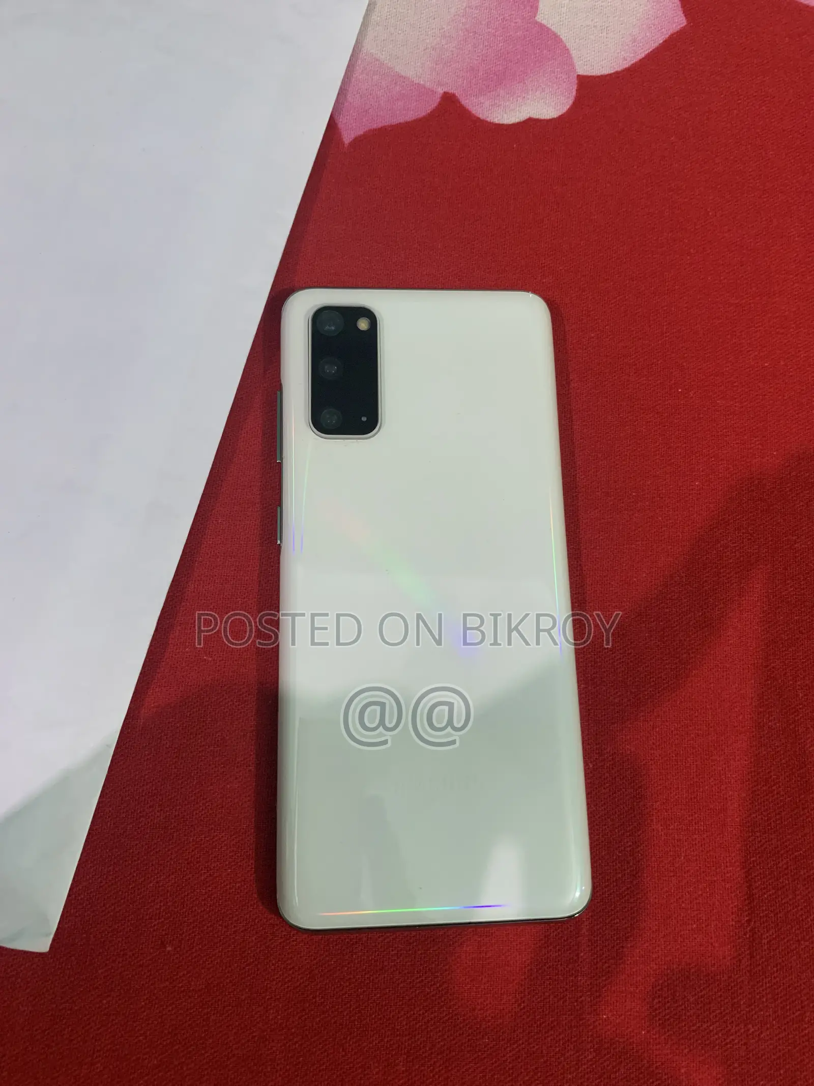Samsung Galaxy S20 5G Uw 128 GB Silver