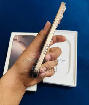 New Apple iPhone 16 Pro Max 256 GB Gold