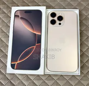 New Apple iPhone 16 Pro Max 256 GB Gold