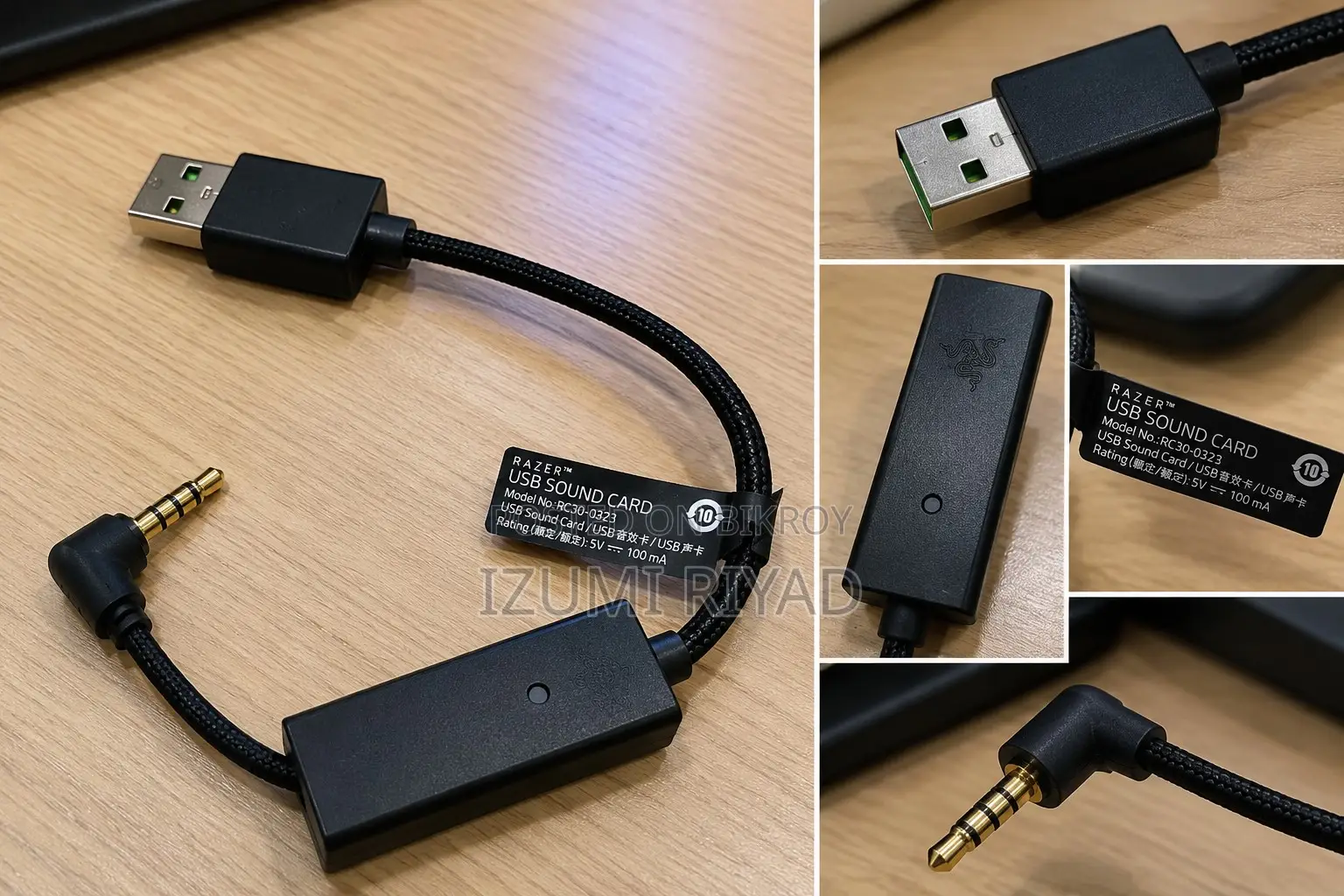 Original Razer BlackShark V2 USB Sound Card – Fully Working