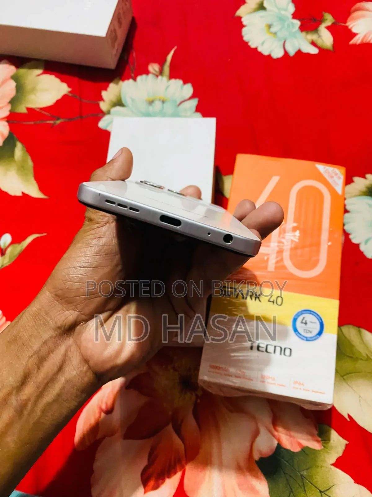 Tecno Spark 40 128 GB White