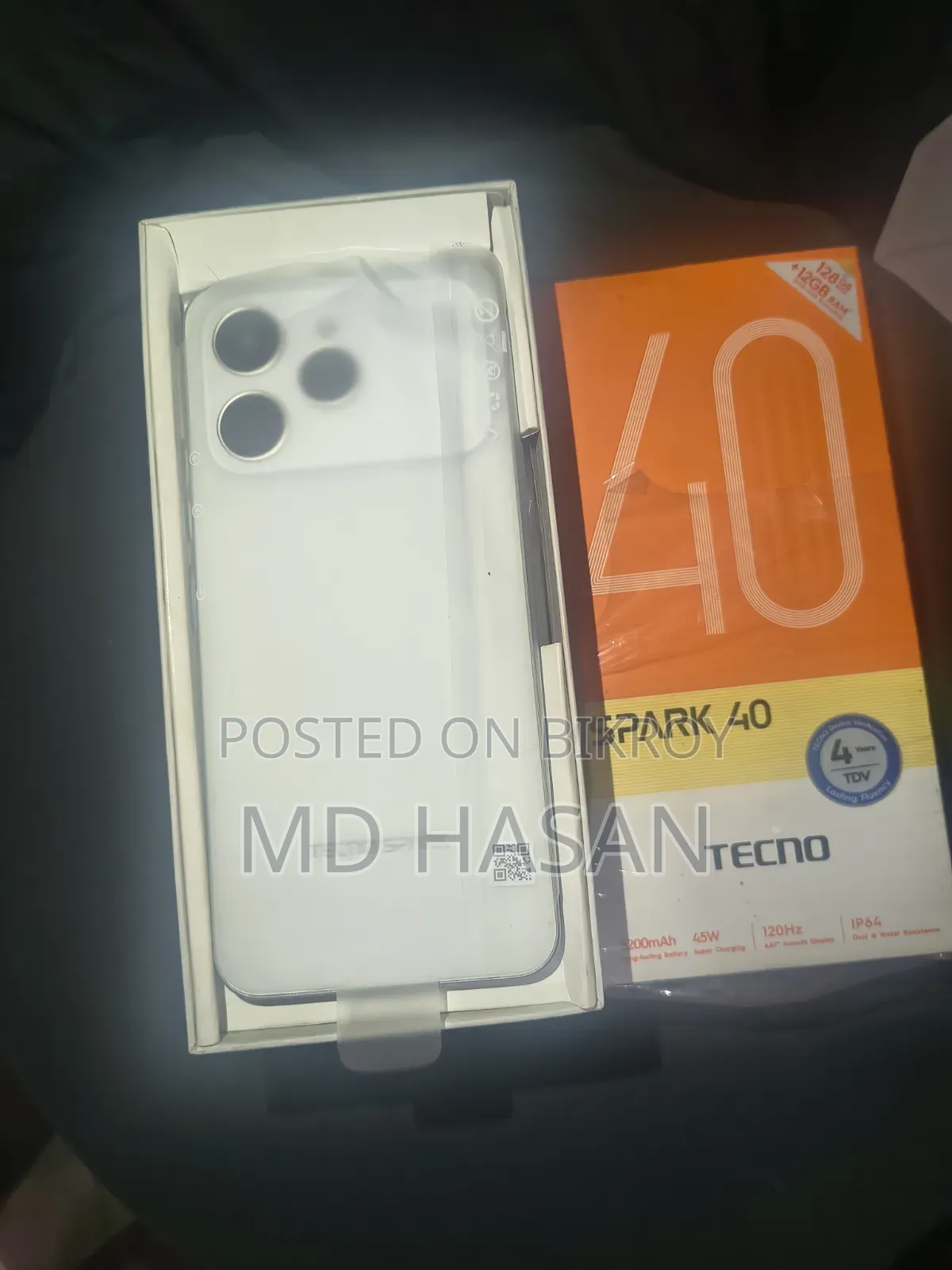 Tecno Spark 40 128 GB White