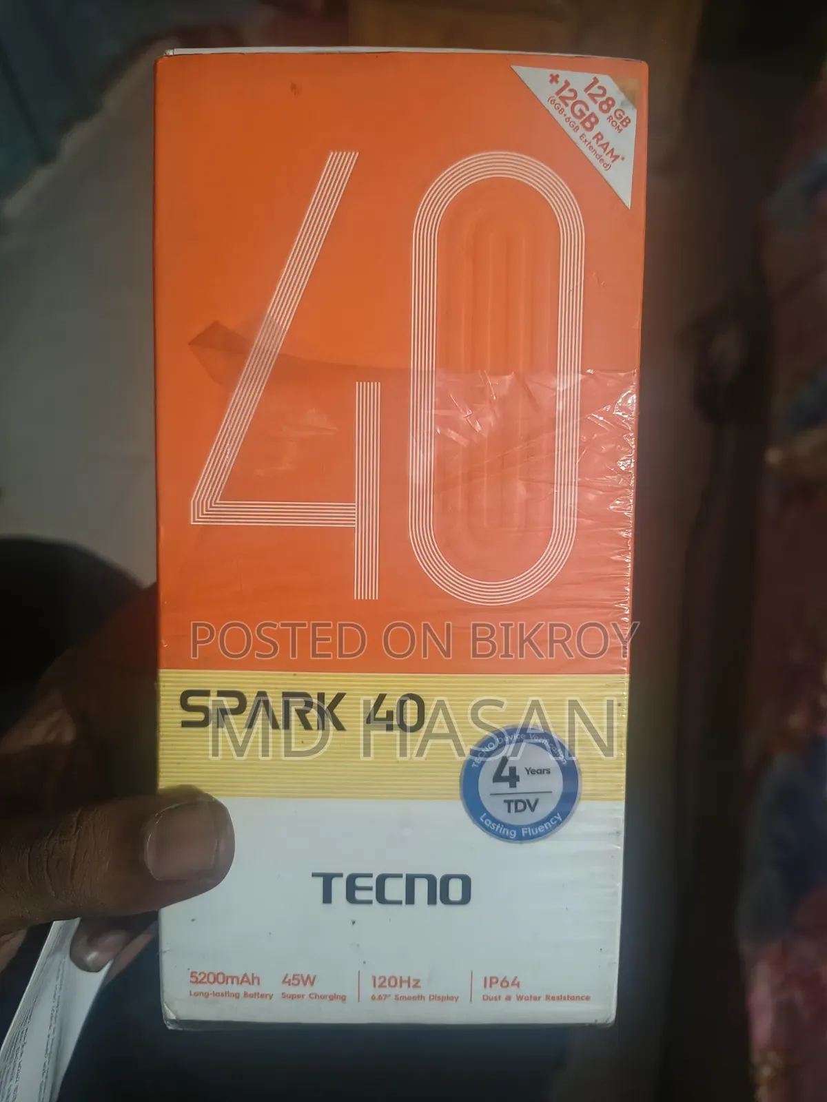 Tecno Spark 40 128 GB White