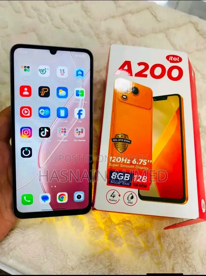 Itel A200+ 128 GB Orange