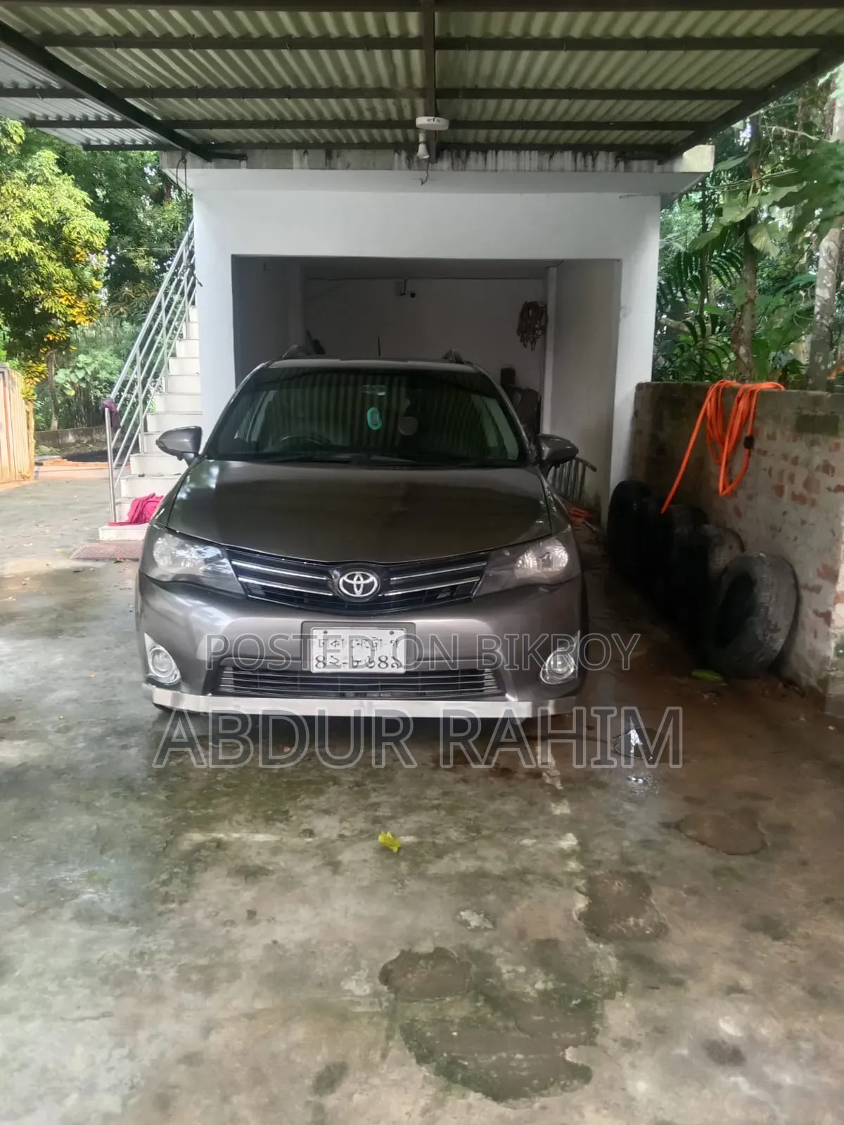 Toyota Corolla Fielder 1.5 Petrol AWD 2012 Gray