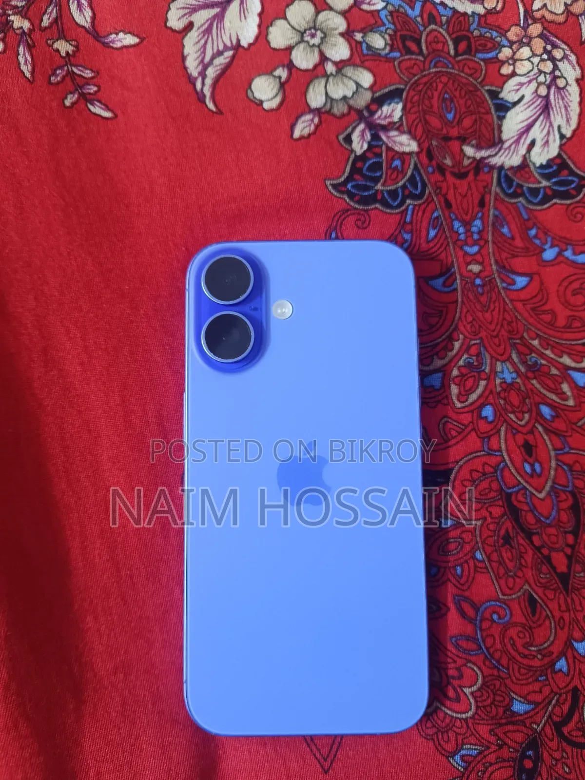 New Apple iPhone 16 256 GB Blue