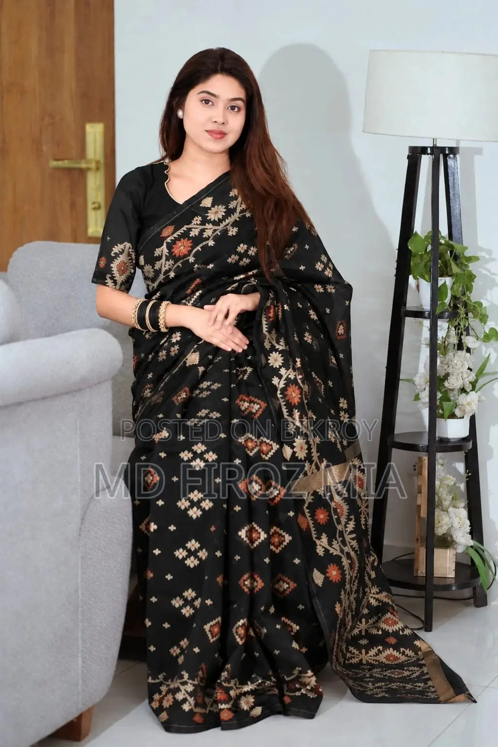 Jamdani Sharee With Blouse Piece