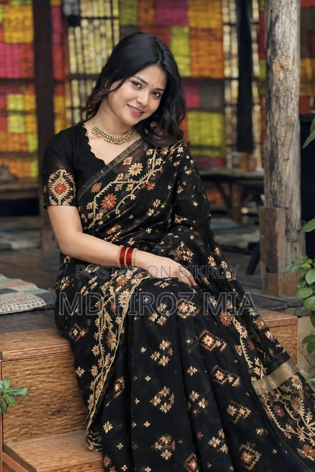 Jamdani Sharee With Blouse Piece