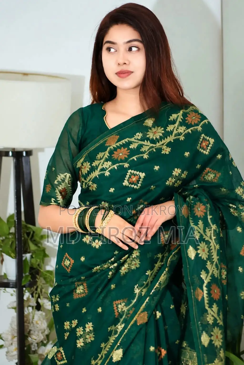 Jamdani Sharee With Blouse Piece