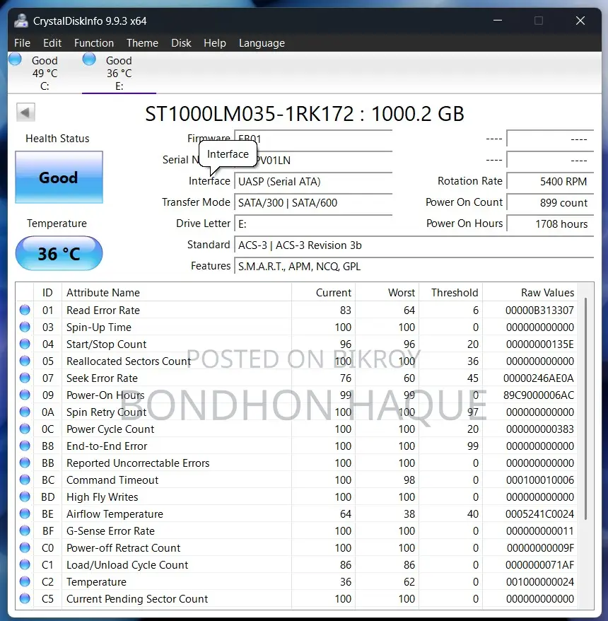 Transcend StoreJet 25C3S 1TB Portable HDD
