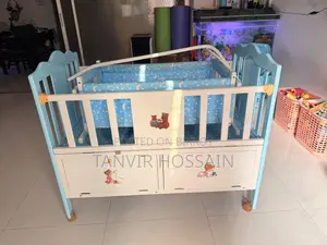 Baby Bed Cot With Swing Cradel