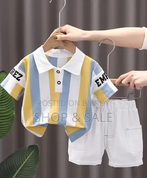 Baby Polo Shirt and Pant Set