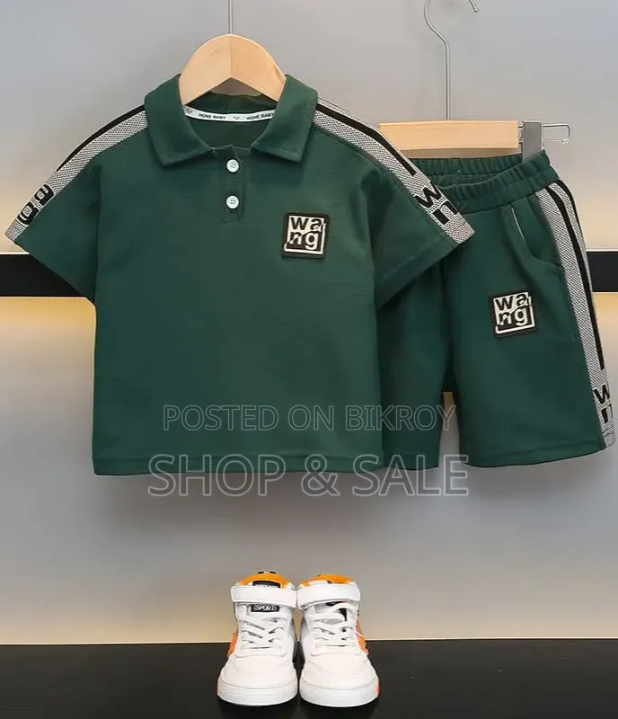 Baby Polo Shirt and Pant Set