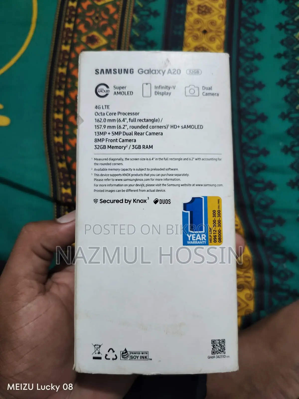 Samsung Galaxy A20 32 GB Black