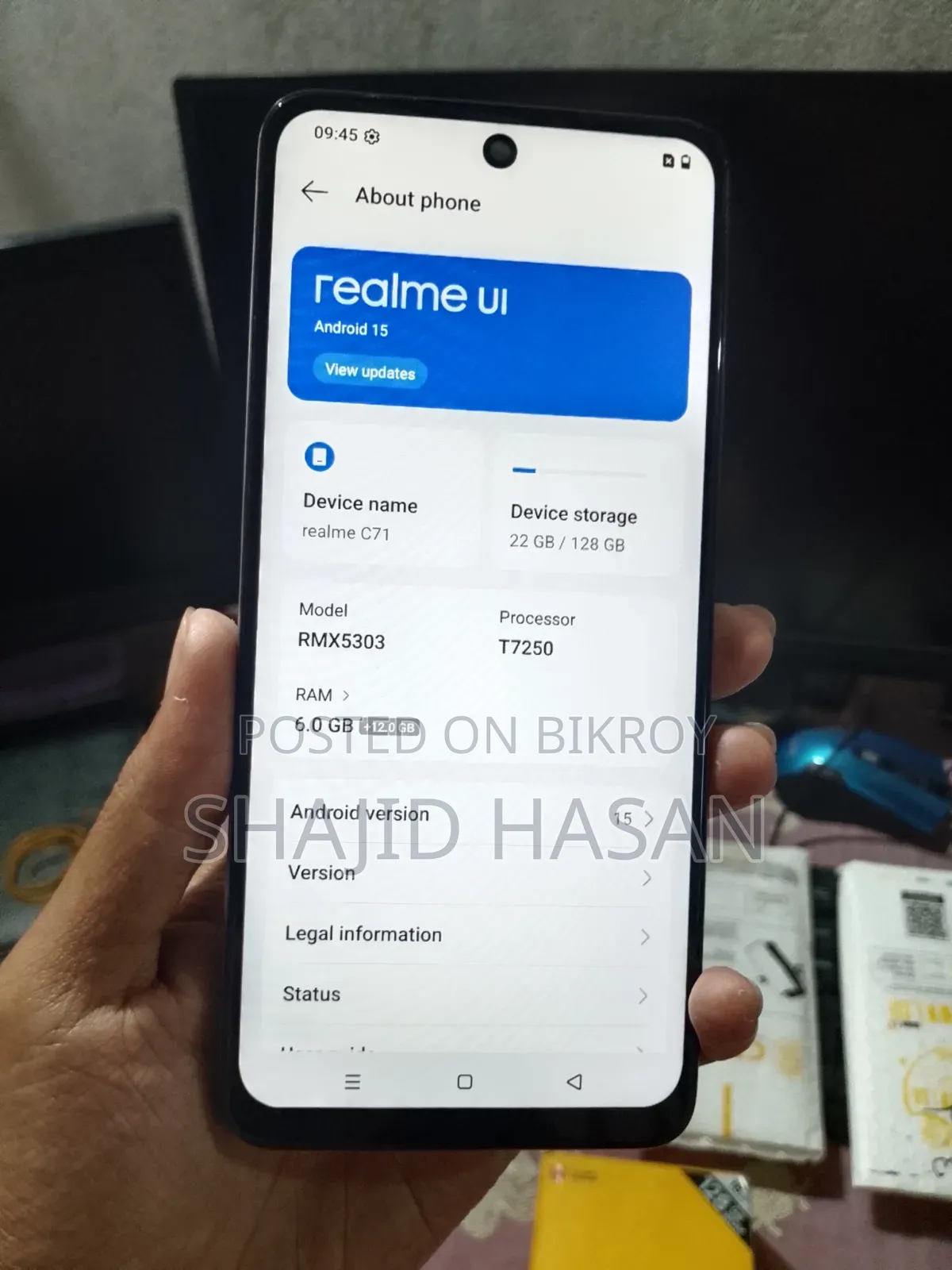 Realme C71 128 GB White