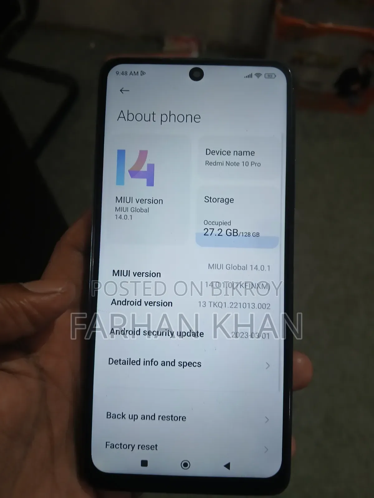 Xiaomi Mi Note 10 Pro 256 GB Red