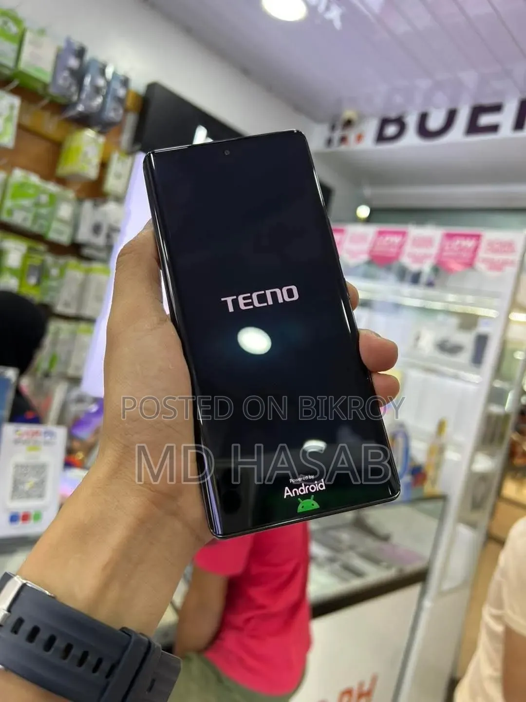 Tecno Pova Curve 256 GB Black
