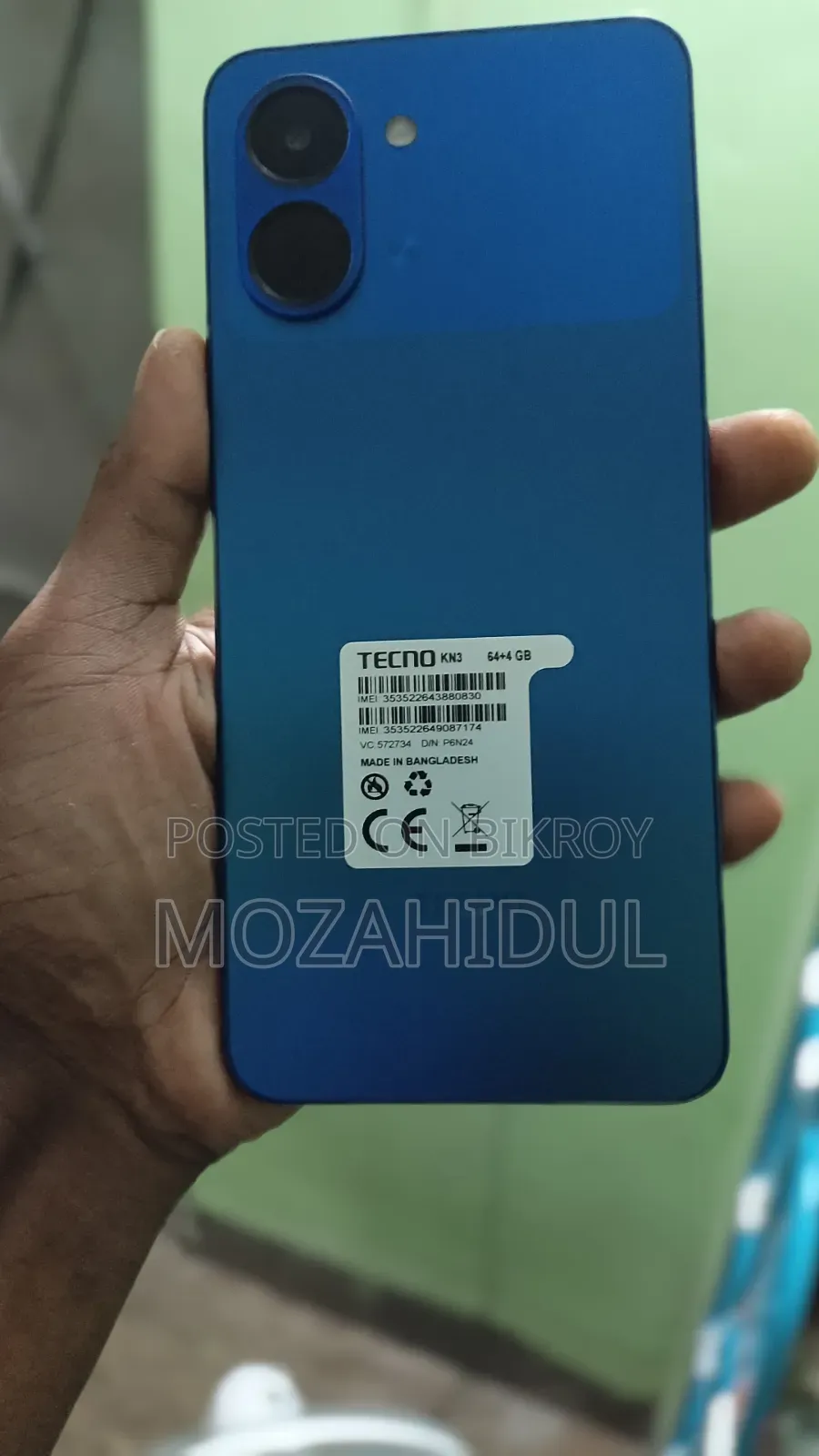 New Tecno Spark Go 3 64 GB Blue