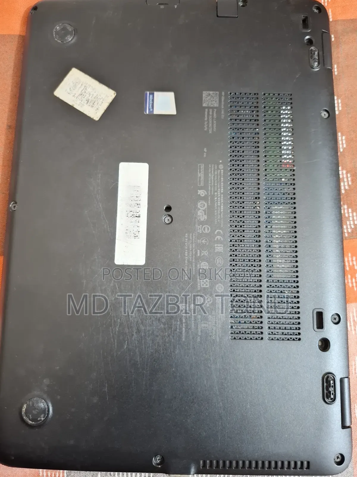 Laptop HP EliteBook 840 G3 8GB Intel Core i5 SSD 256GB