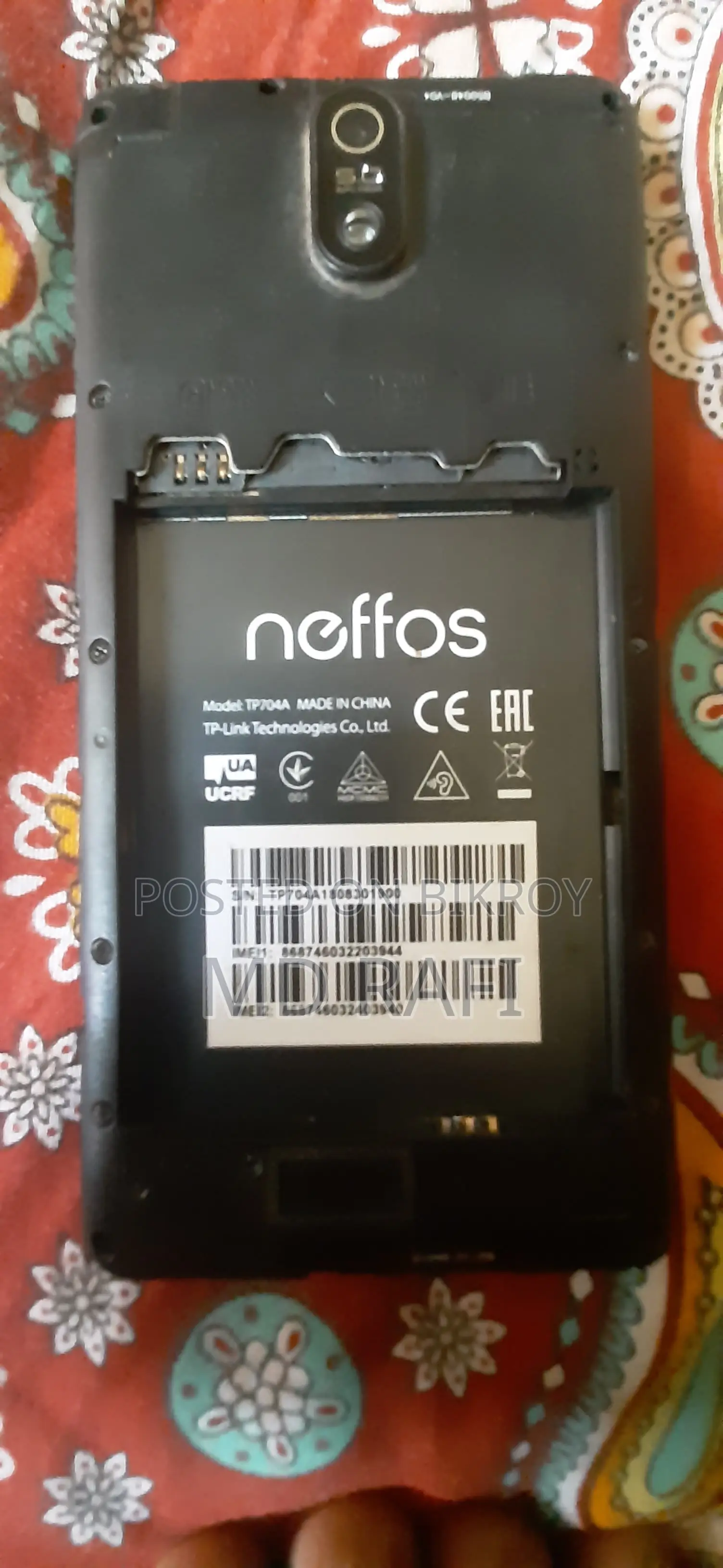 Mobile Phone 8 GB Black