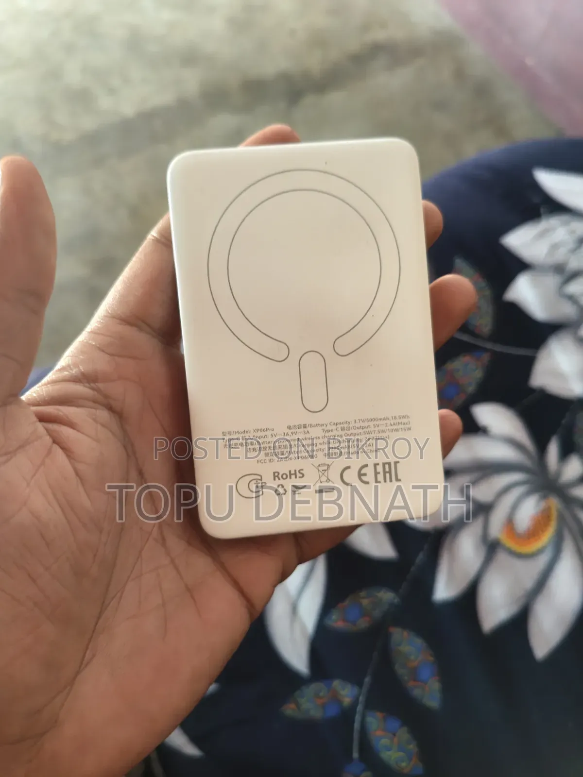 Infinix 5000 mAh Wireless Power Bank