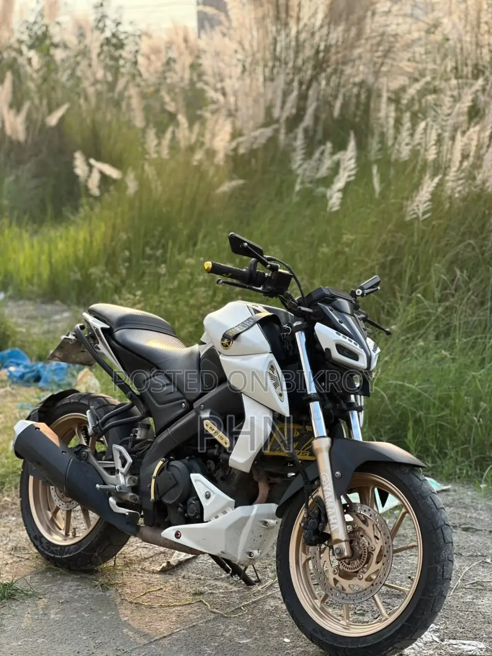 Yamaha MT-15 २०२১ সাদা