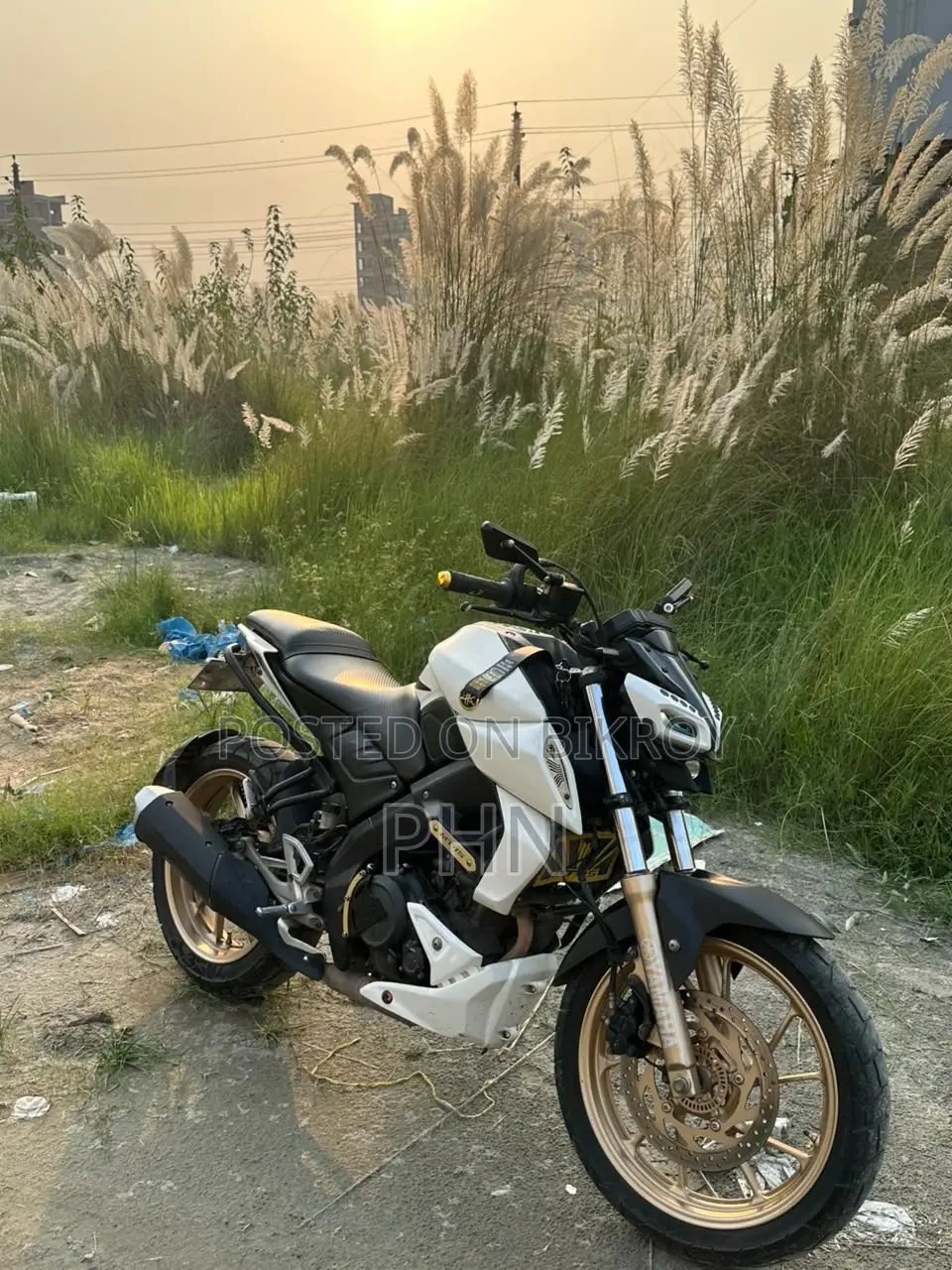 Yamaha MT-15 २०२১ সাদা