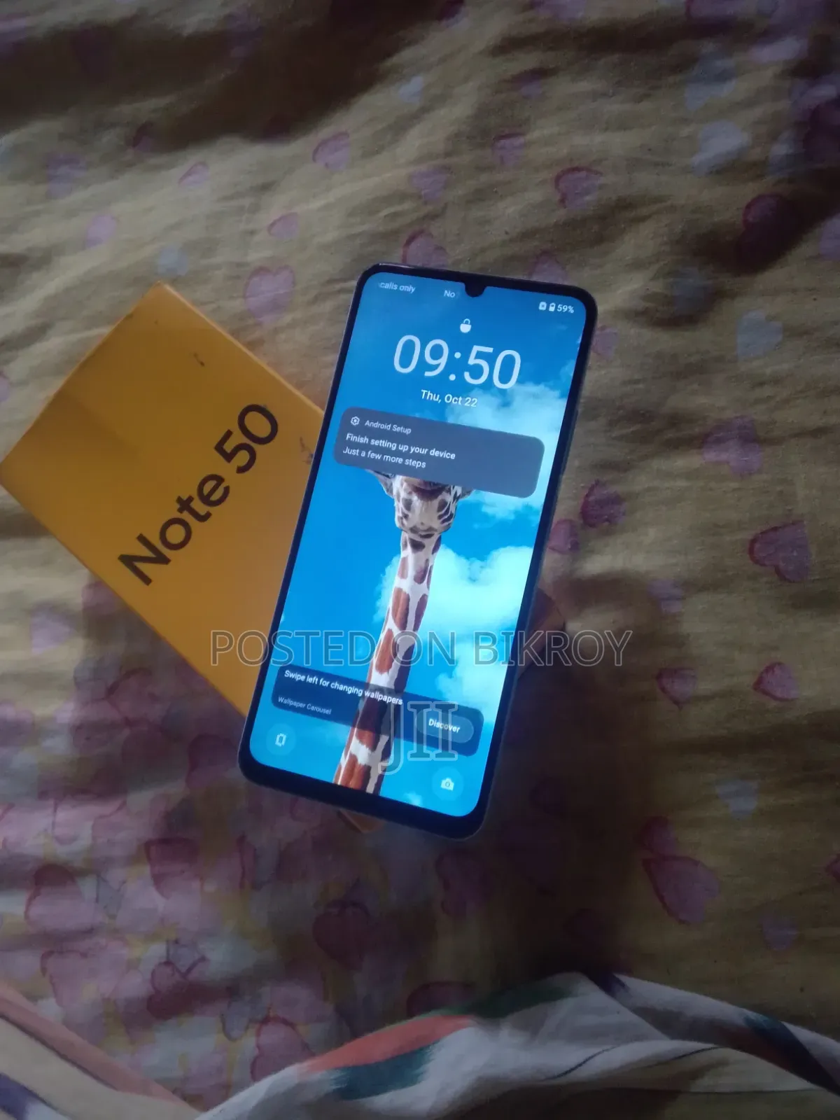 Realme Note 50 64 GB Blue