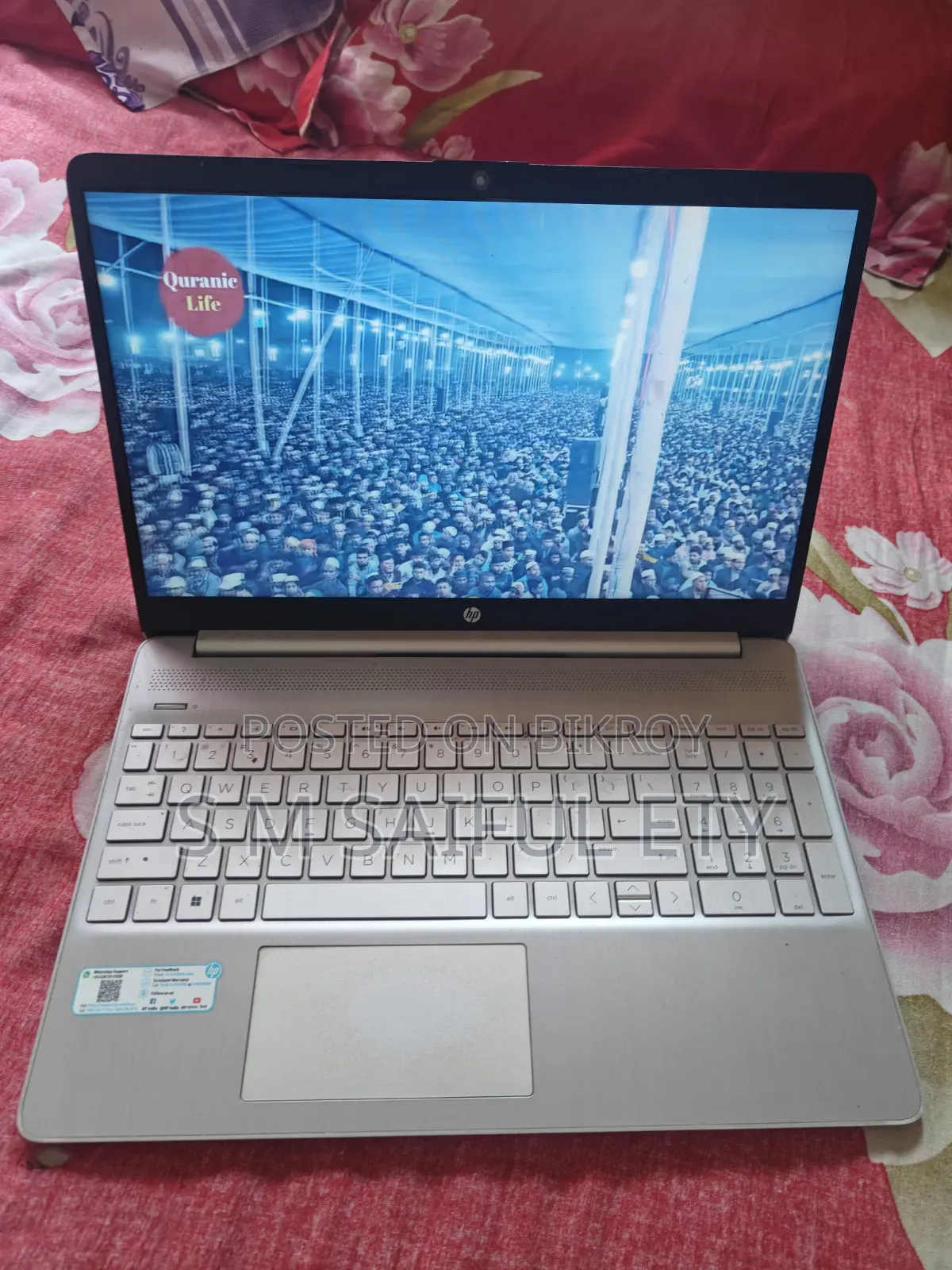 Laptop HP 15s 8GB HDD+SSD 512GB