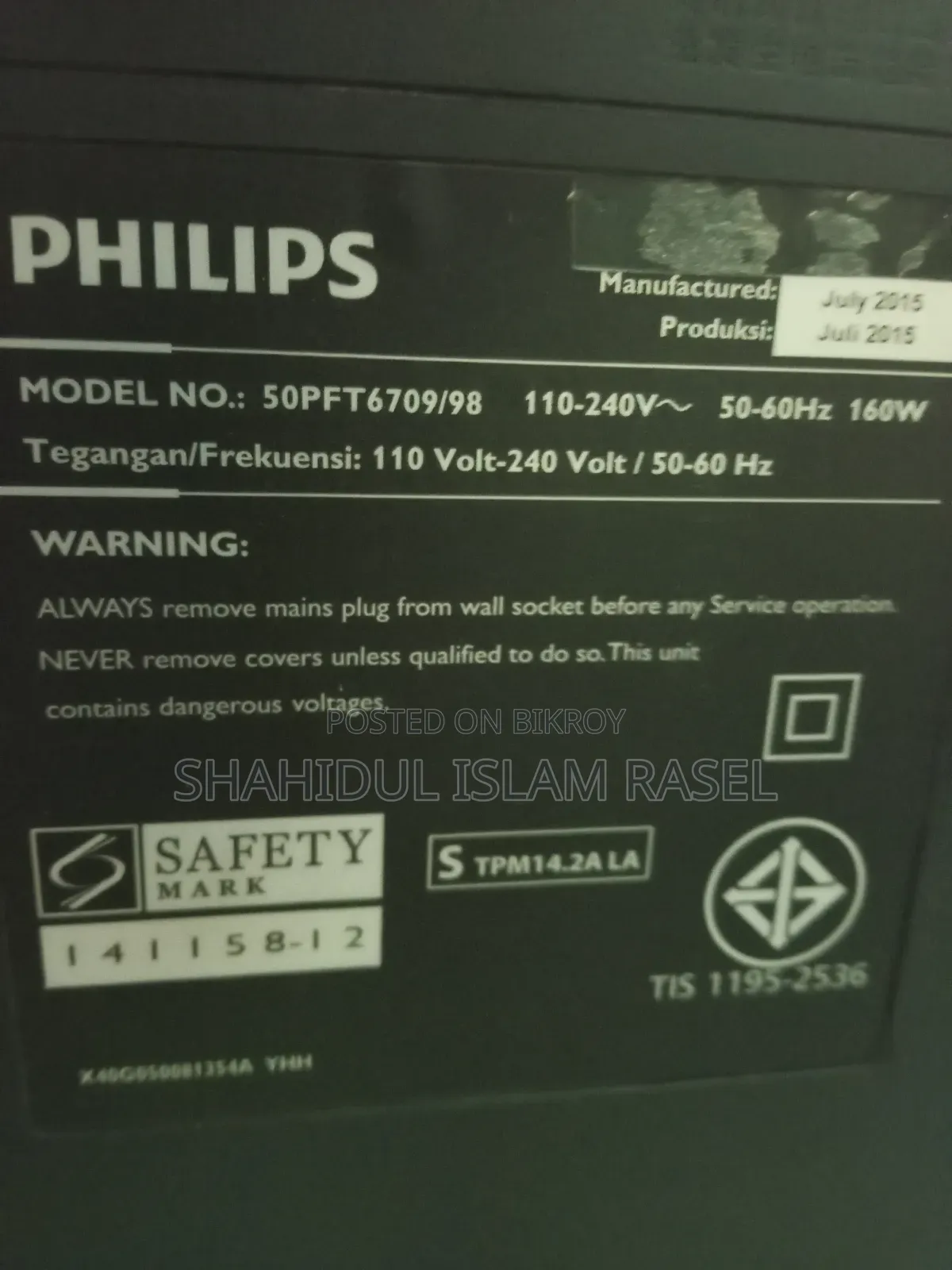 Phillips Smart Led TV