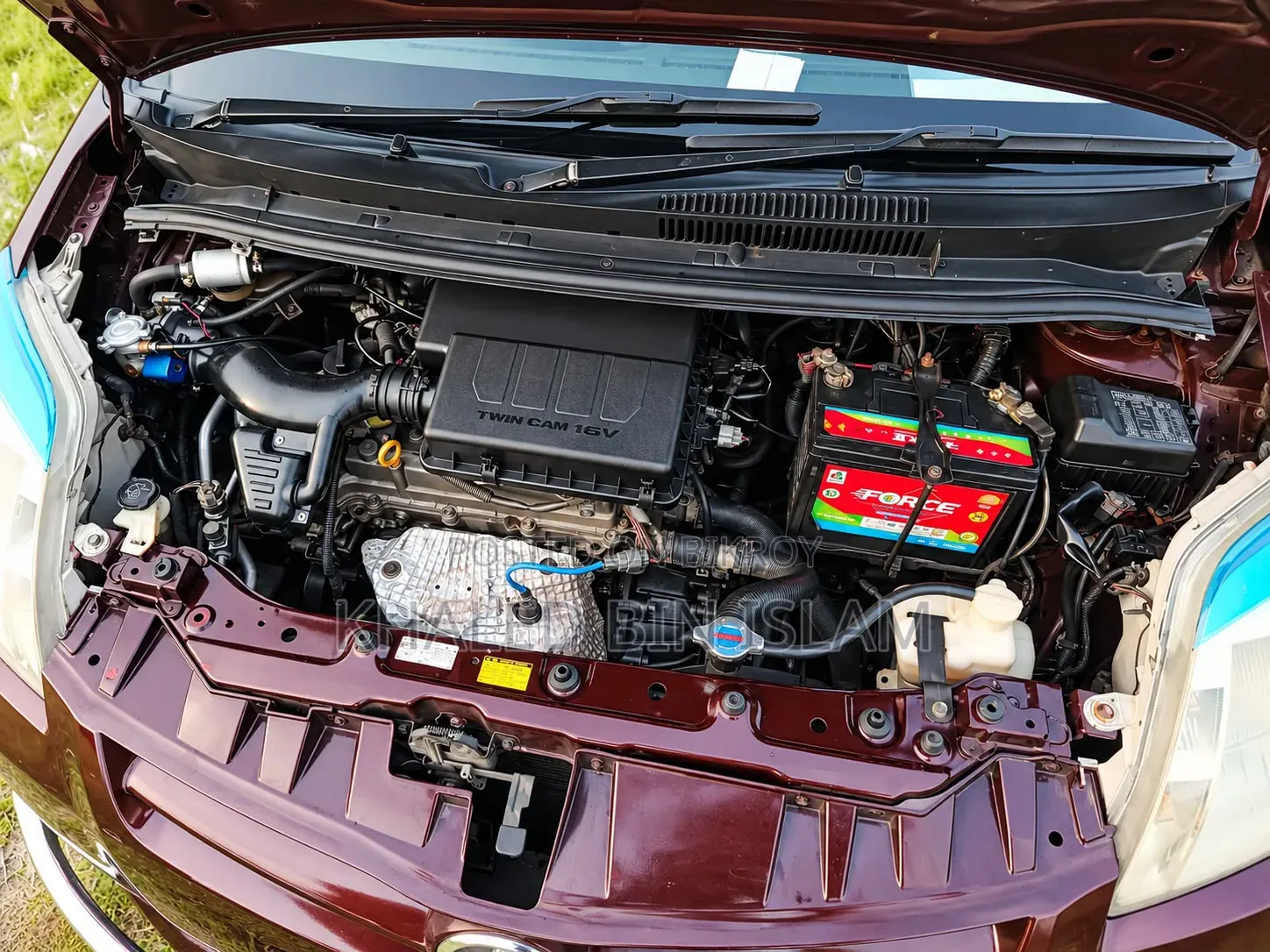 Toyota Passo Sette 2009 Maroon